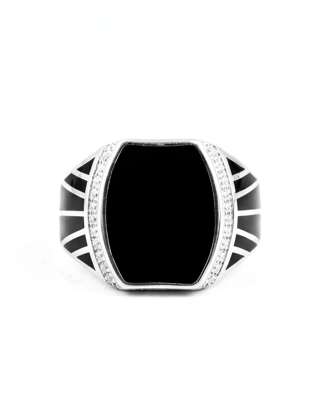 Noir Regent Signet Ring