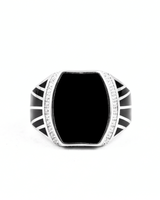 Eklavya Noir Regent Signet Ring — catalog image 3