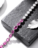 Eklavya Ruby Radiance Tennis Bracelet — catalog image 3