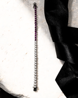Ruby & Radiance Tennis Bracelet