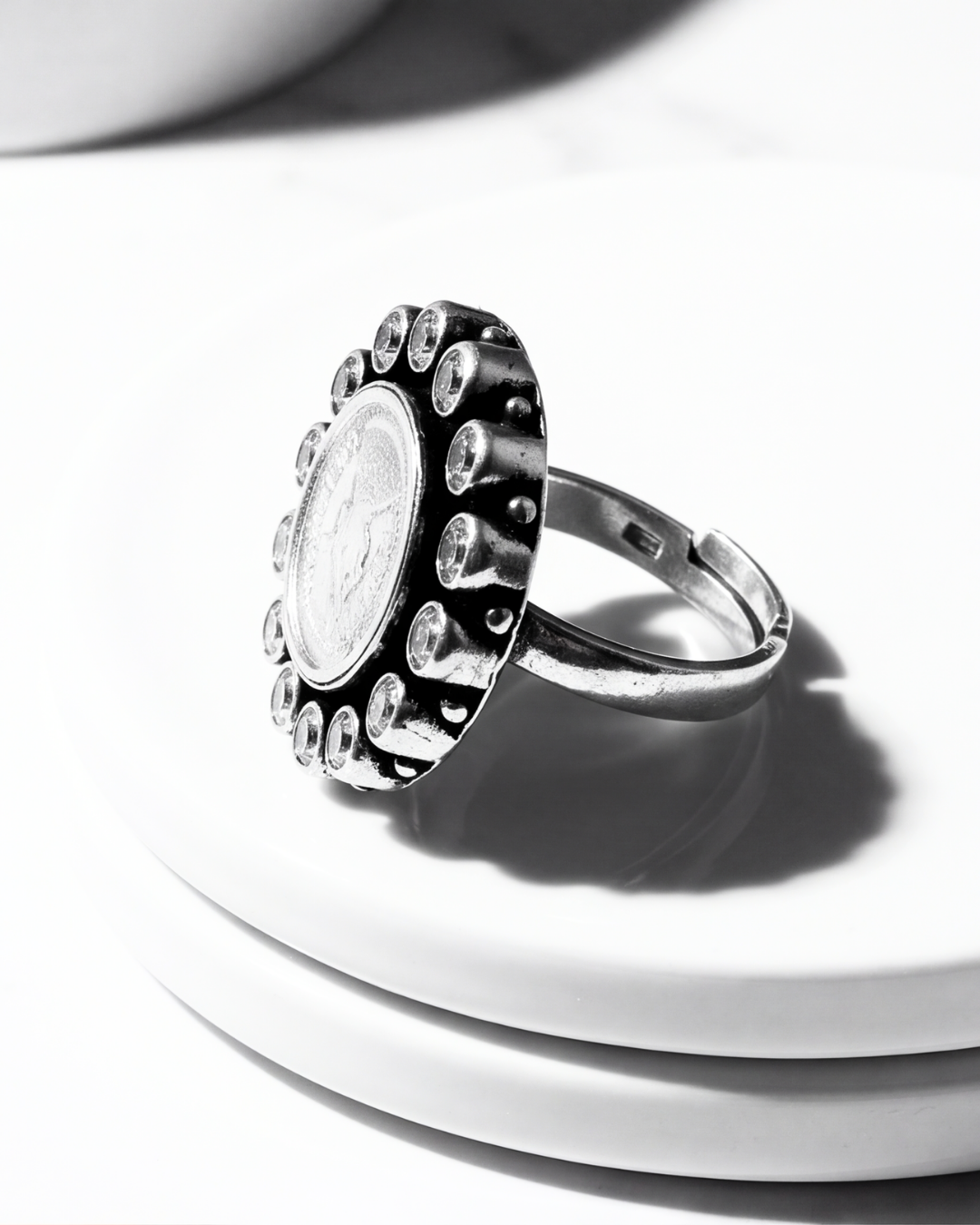 Eklavya Regal Medallion Ring — catalog image 2