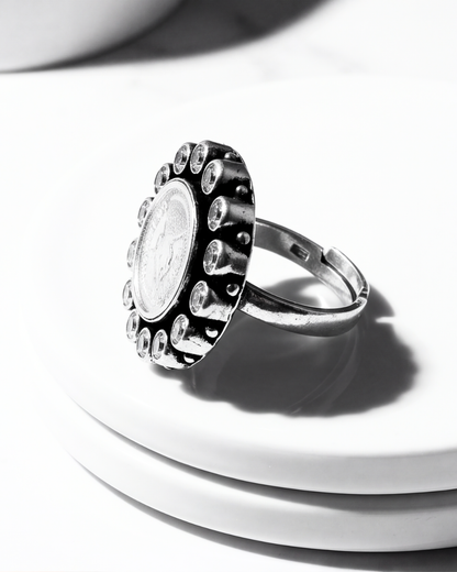 Eklavya Regal Medallion Ring — catalog image 2