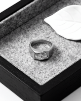 Eklavya Imperium Solitaire Signet Ring — catalog image 2
