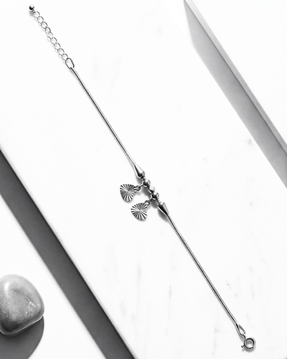Dainty Bloom Charm Bracelet