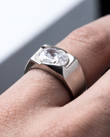 Eklavya Imperium Solitaire Signet Ring — catalog image 3