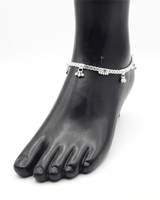 Eklavya Emerelle Gem-Inspired Bell Anklet — catalog image 2