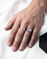 Eklavya Imperium Solitaire Signet Ring — catalog image 4