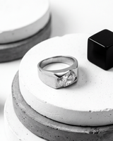 Eklavya Imperium Solitaire Signet Ring — catalog image 5