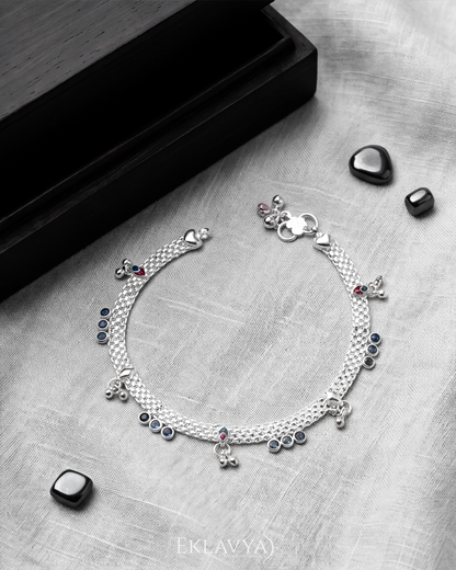 Sapphirea Charm Anklet
