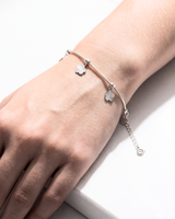 Floral Charm Bracelet