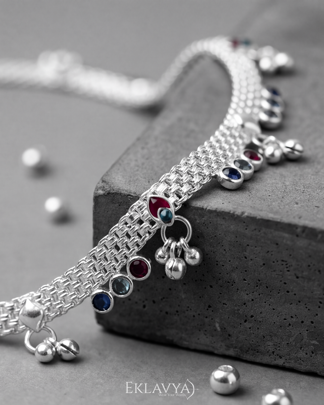 Sapphirea Charm Anklet
