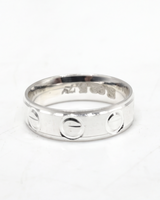Eklavya Luxe Screw Couple Band Ring — catalog image 2