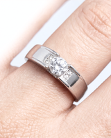 Eklavya Celeste Solitaire Ring — catalog image 3