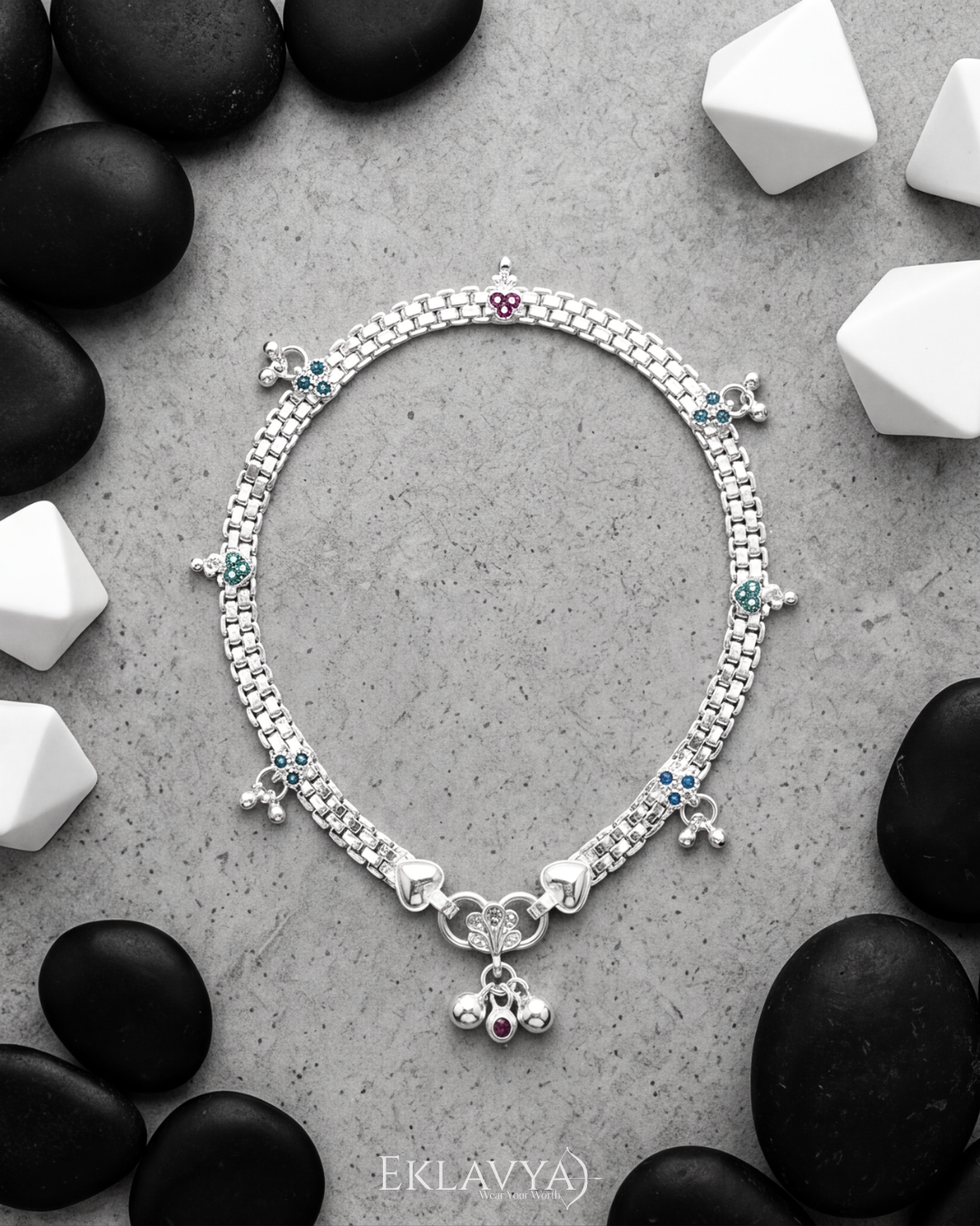 Rosabelle Charm Anklet