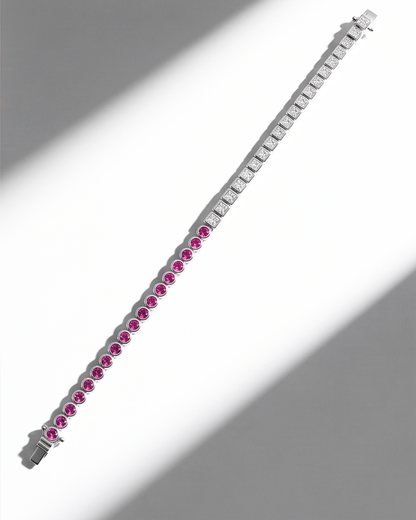 Ruby Radiance Duo Bracelet