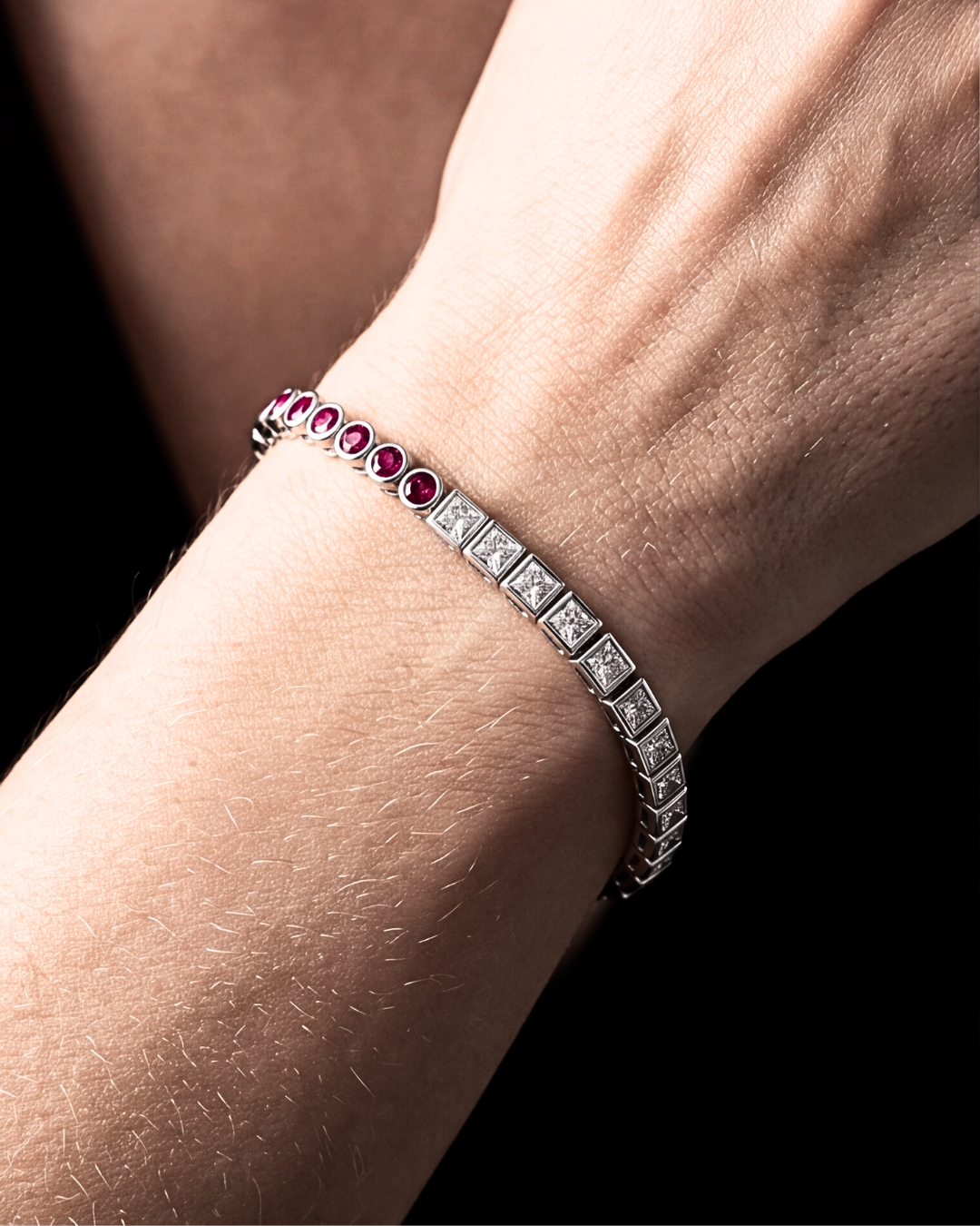 Ruby Radiance Duo Bracelet