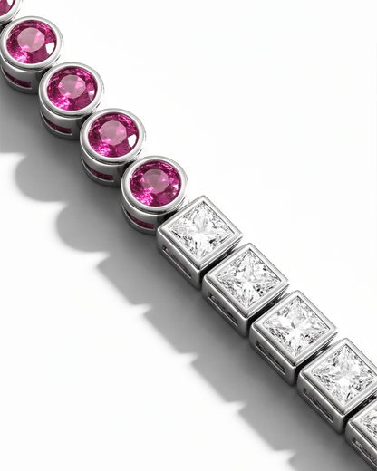 Ruby Radiance Duo Bracelet