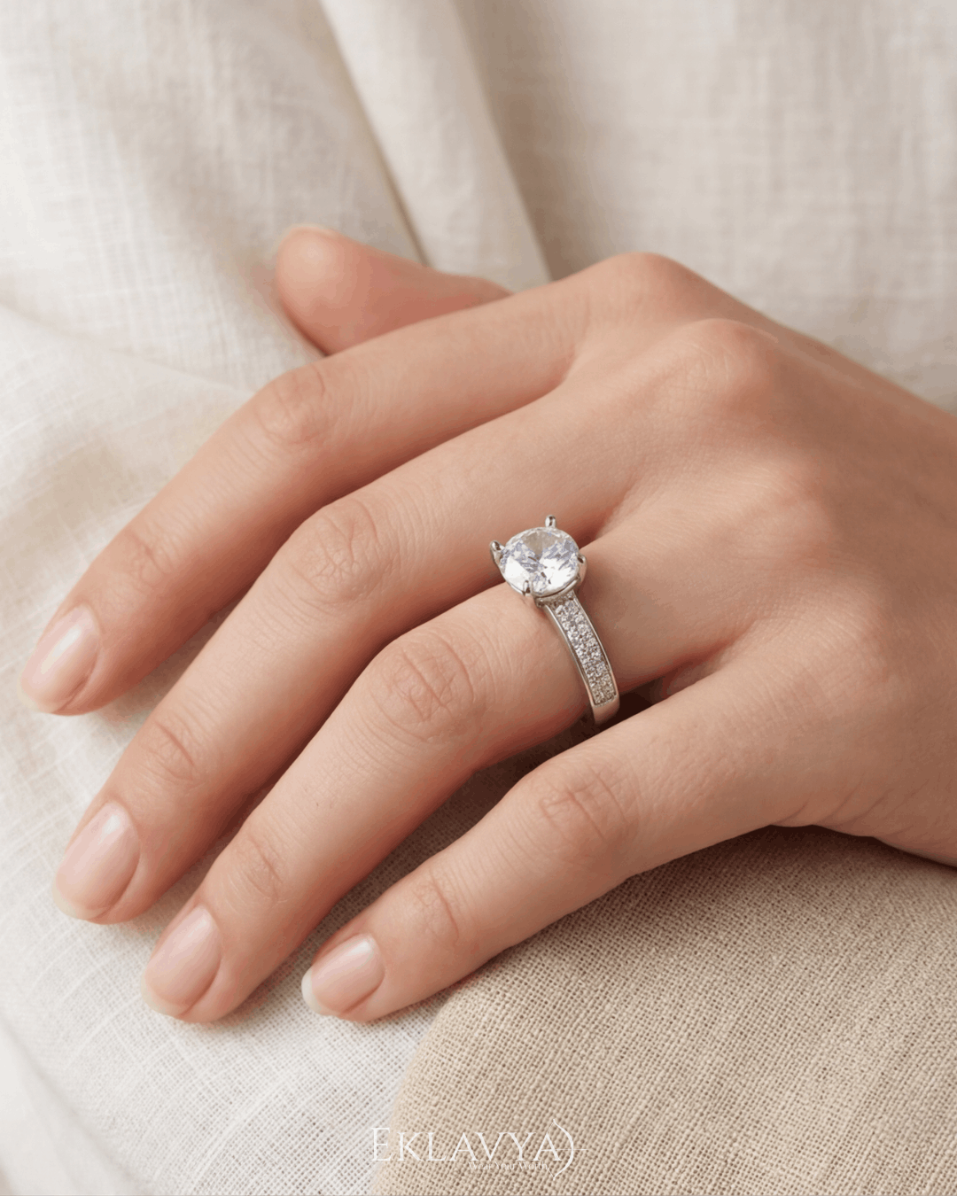 The Grand Solitaire Ring