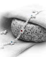 Eklavya Celestelle Colour Charm Anklet — catalog image 3