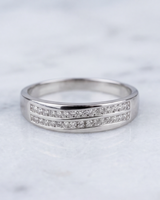 Eklavya Twin Éclat Pavé Band Ring — catalog image 3