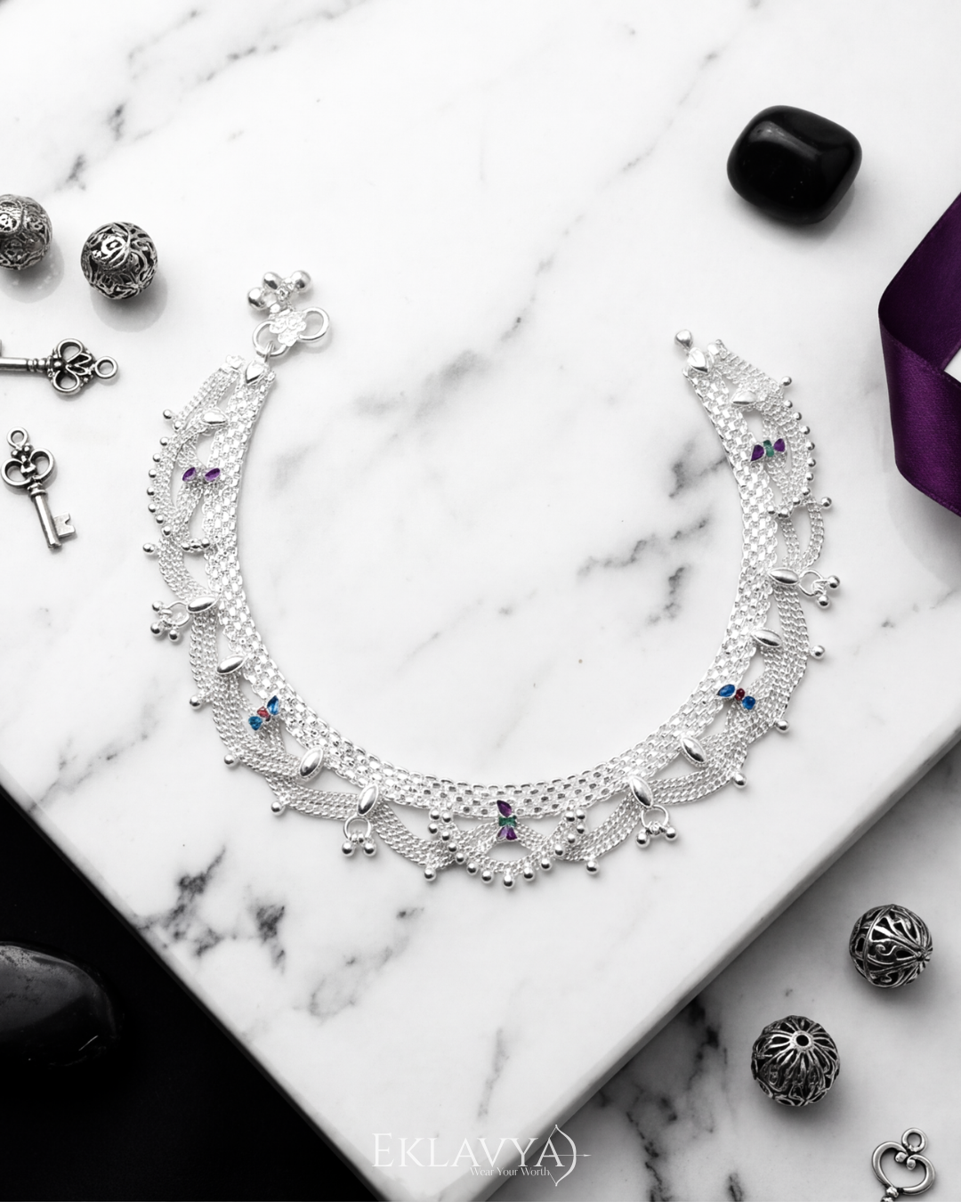 Rajnidhi Heritage Anklet