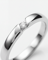 Eklavya Luna Solitaire Band Ring — catalog image 3