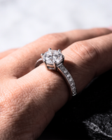 Eklavya Grand Lumière Solitaire Ring — catalog image 1