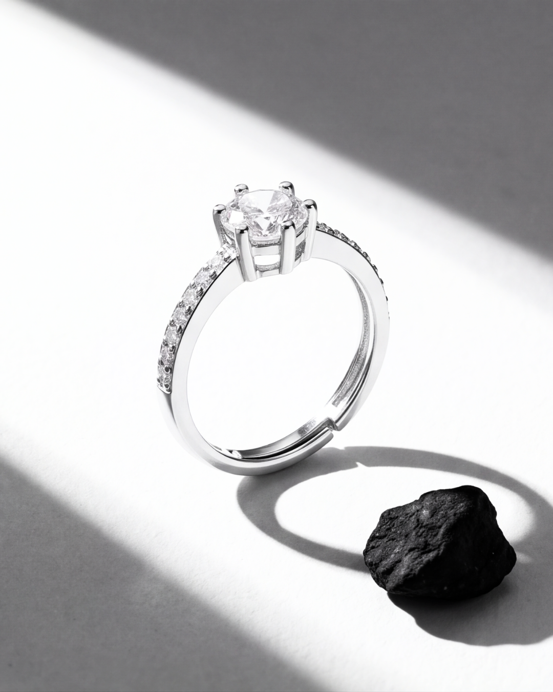 Eklavya Grand Lumière Solitaire Ring — catalog image 2