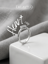 Classic Heart Ring in 925 sterling silver