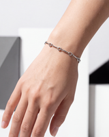 Heartline Silver Bracelet