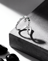 Eklavya Emerald Halo Ring — catalog image 1