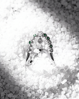 Eklavya Emerald Halo Ring — catalog image 3