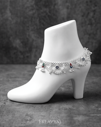 Neelanjana Heritage Anklet