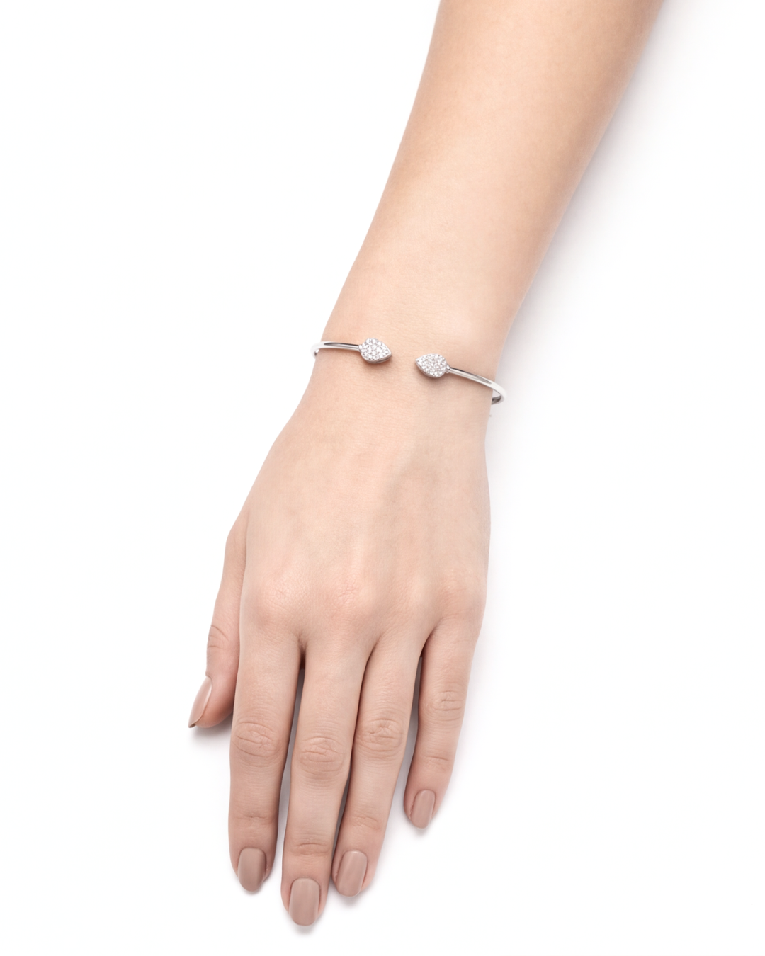 Luna Pavé Open Cuff Bracelet