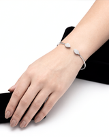 Eklavya Luna Pavé Open Cuff Bracelet — catalog image 4