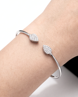 Eklavya Luna Pavé Open Cuff Bracelet — catalog image 5