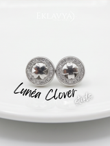 Eklavya Lunéa Clover Stud Earrings — catalog image 1