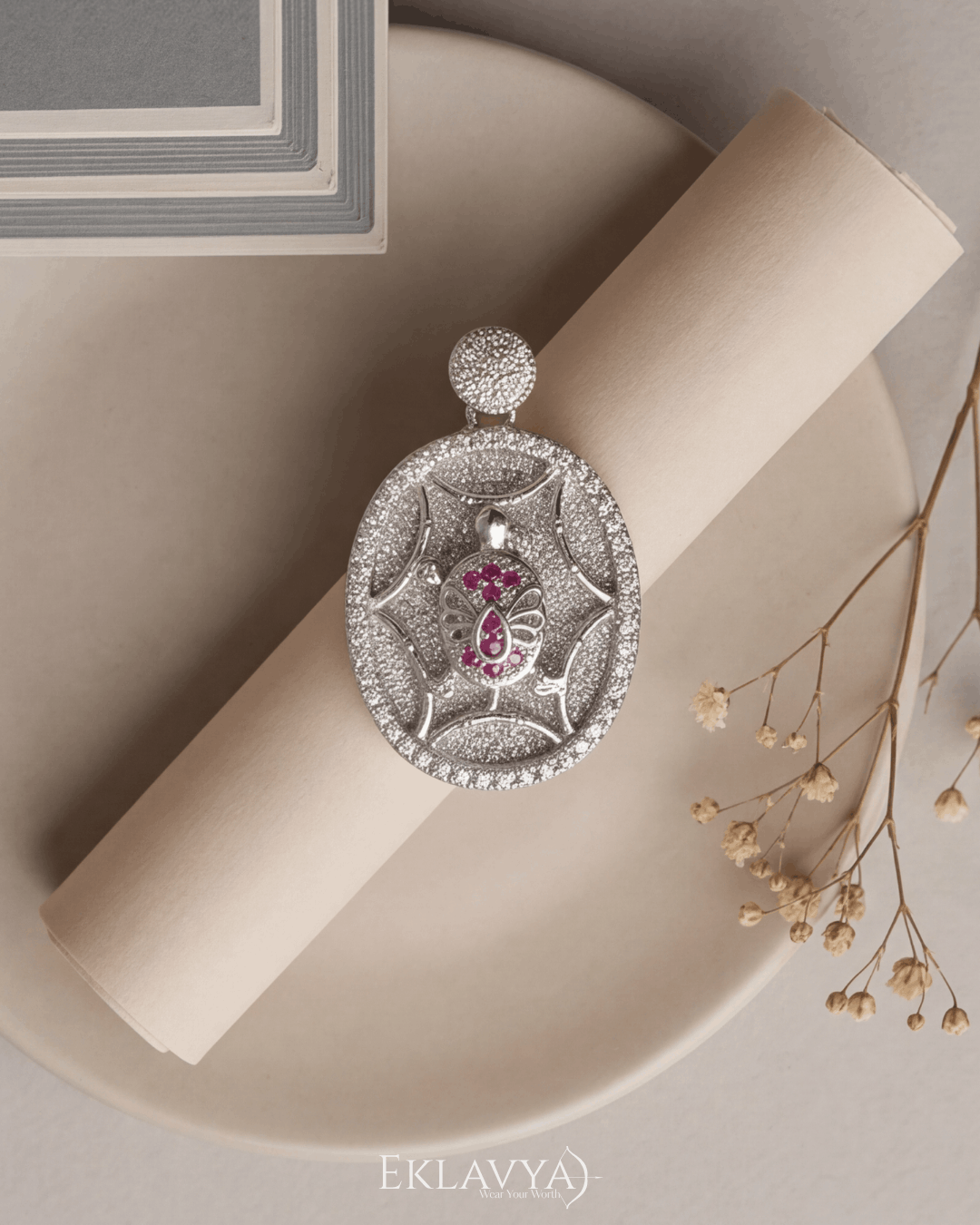 Oval Tortoise Pendant