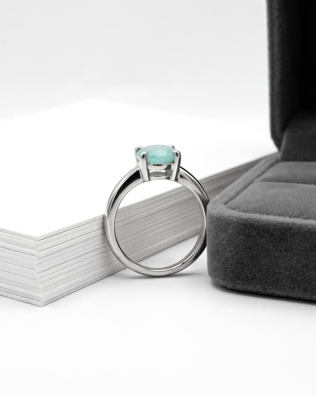 Aqua Celeste Ring