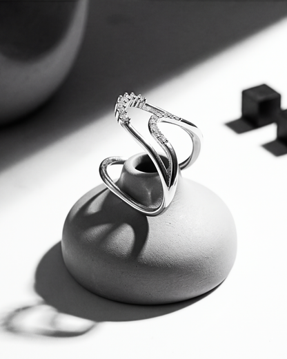 Eklavya Luxe Curve Ring — catalog image 2