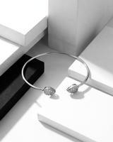 Eklavya Luna Pavé Open Cuff Bracelet — catalog image 6