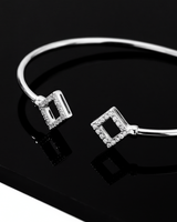 Eklavya Éclat Square Open Cuff Bracelet — catalog image 2