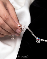 Eklavya Rangmaya Enamel-Inspired Charm Anklet — catalog image 4