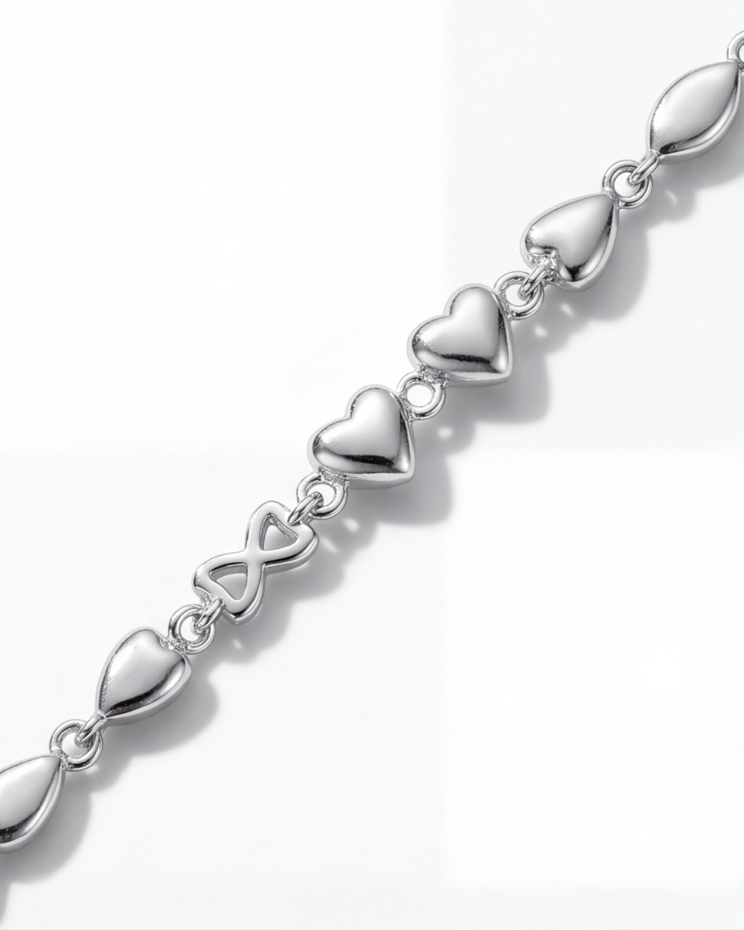 Teardrop & Infinity Bracelet