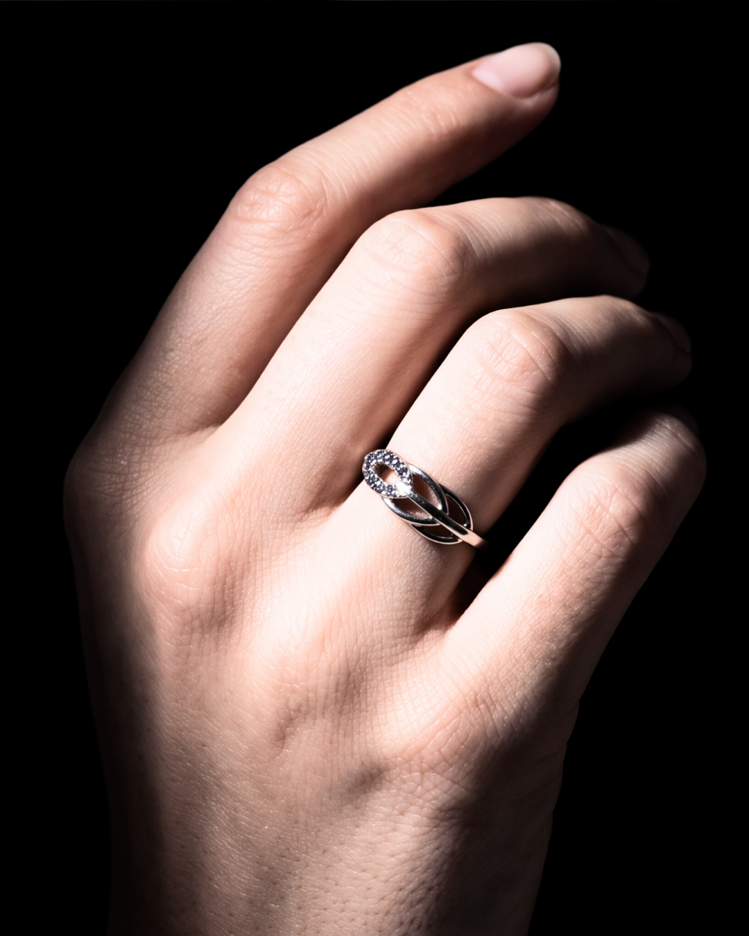 Eklavya Celeste Infinity Ring — catalog image 4