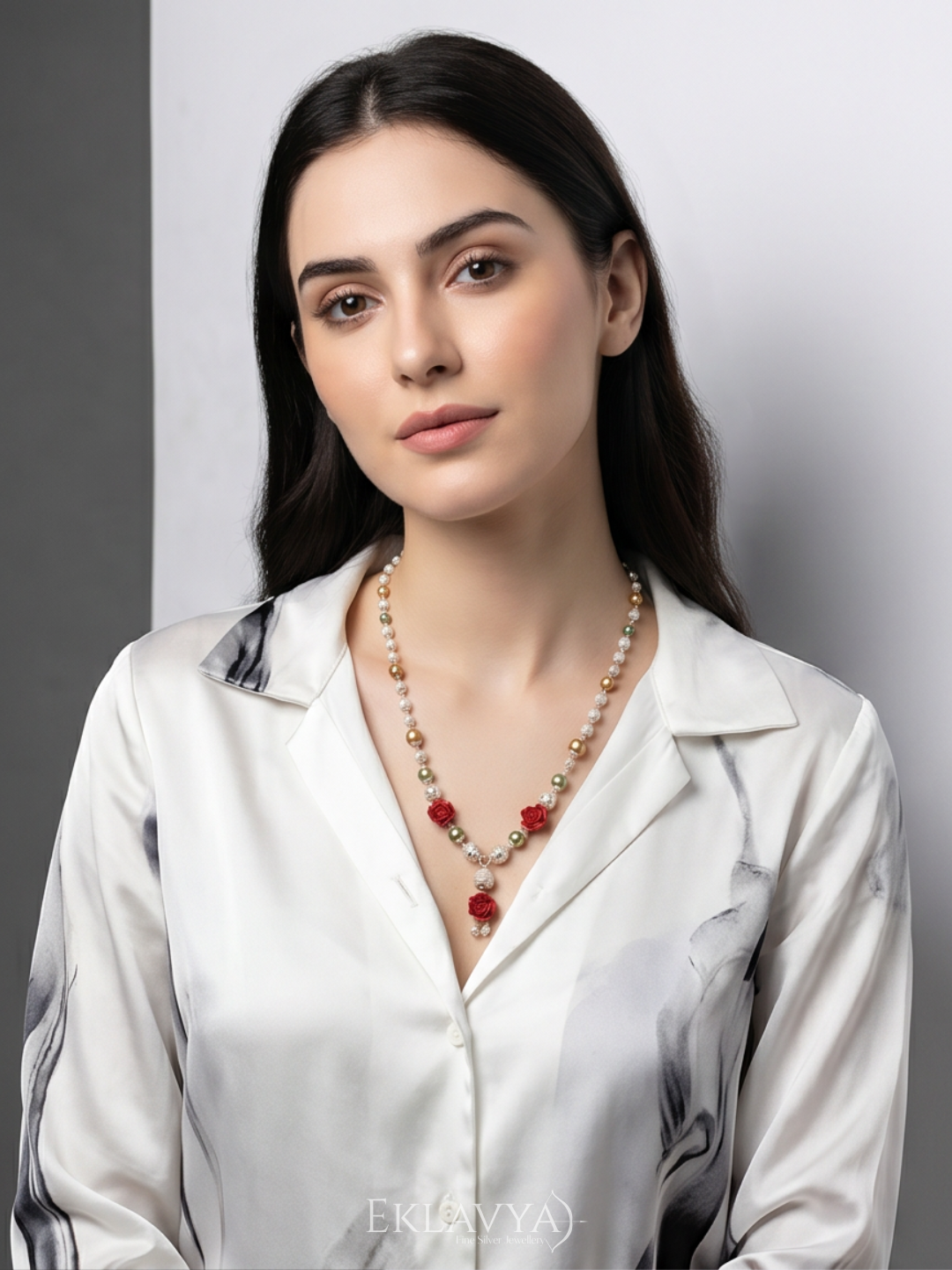 Rose Charm Necklace 1-OF-1
