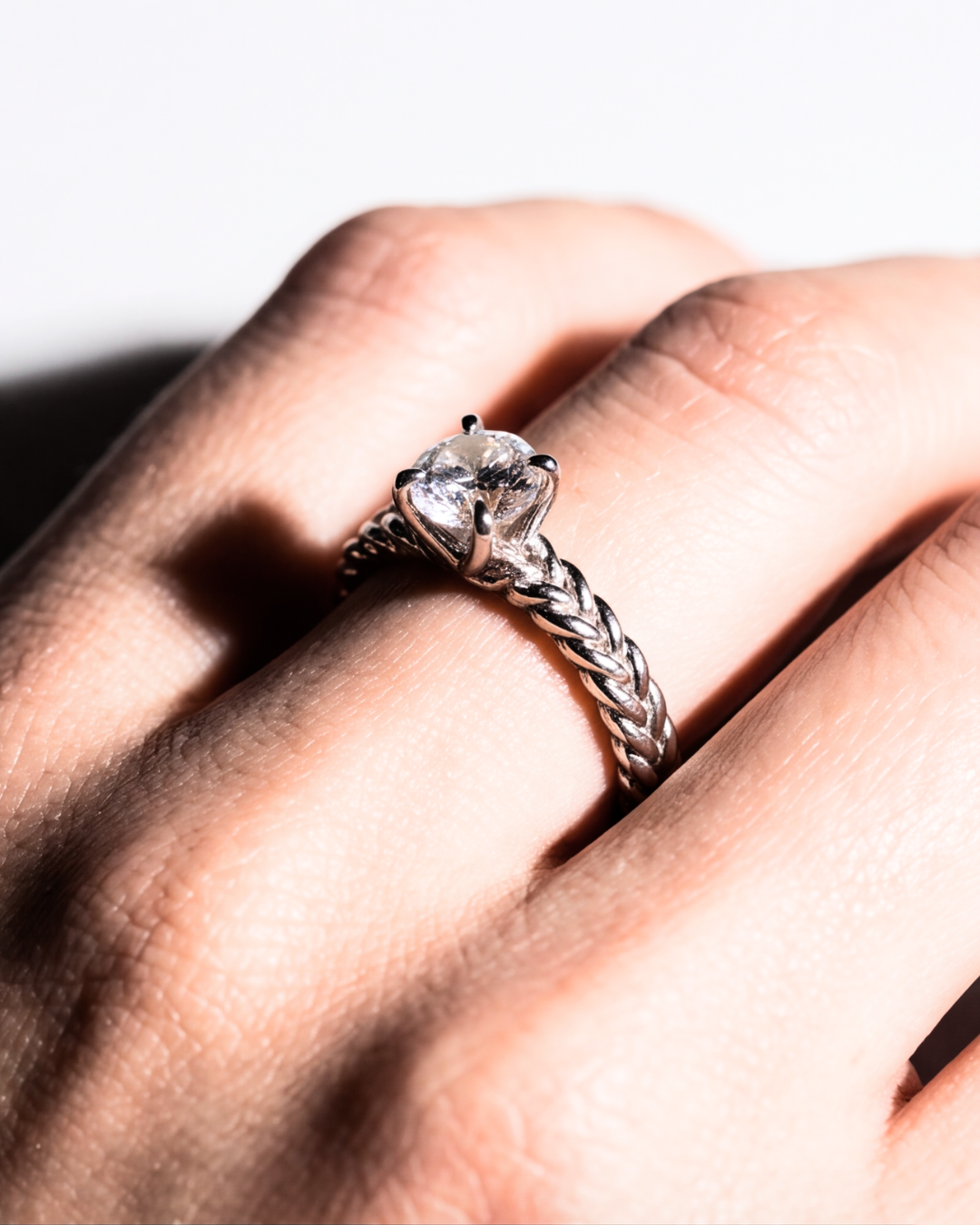 Eklavya Élan Solitaire Ring — catalog image 3