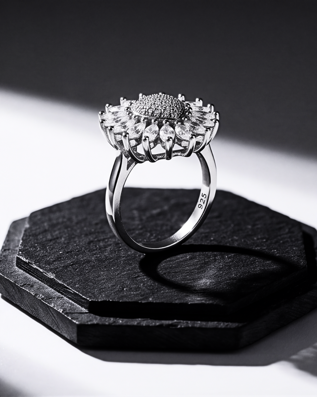 Eklavya Celeste Heart Ring — catalog image 2