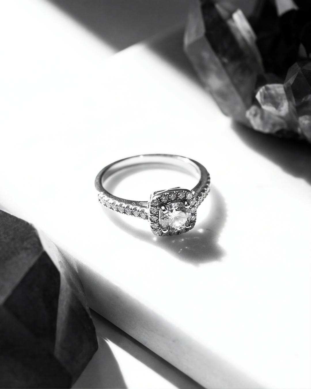 Eklavya Regal Halo Ring — catalog image 3