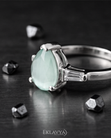 Mintara Grace Heart Ring in 925 sterling silver